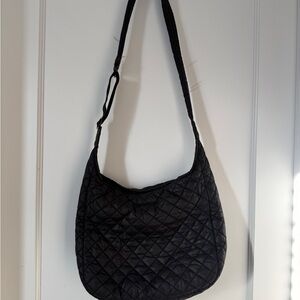 Black MZ Wallace Parker Deluxe cross body tote